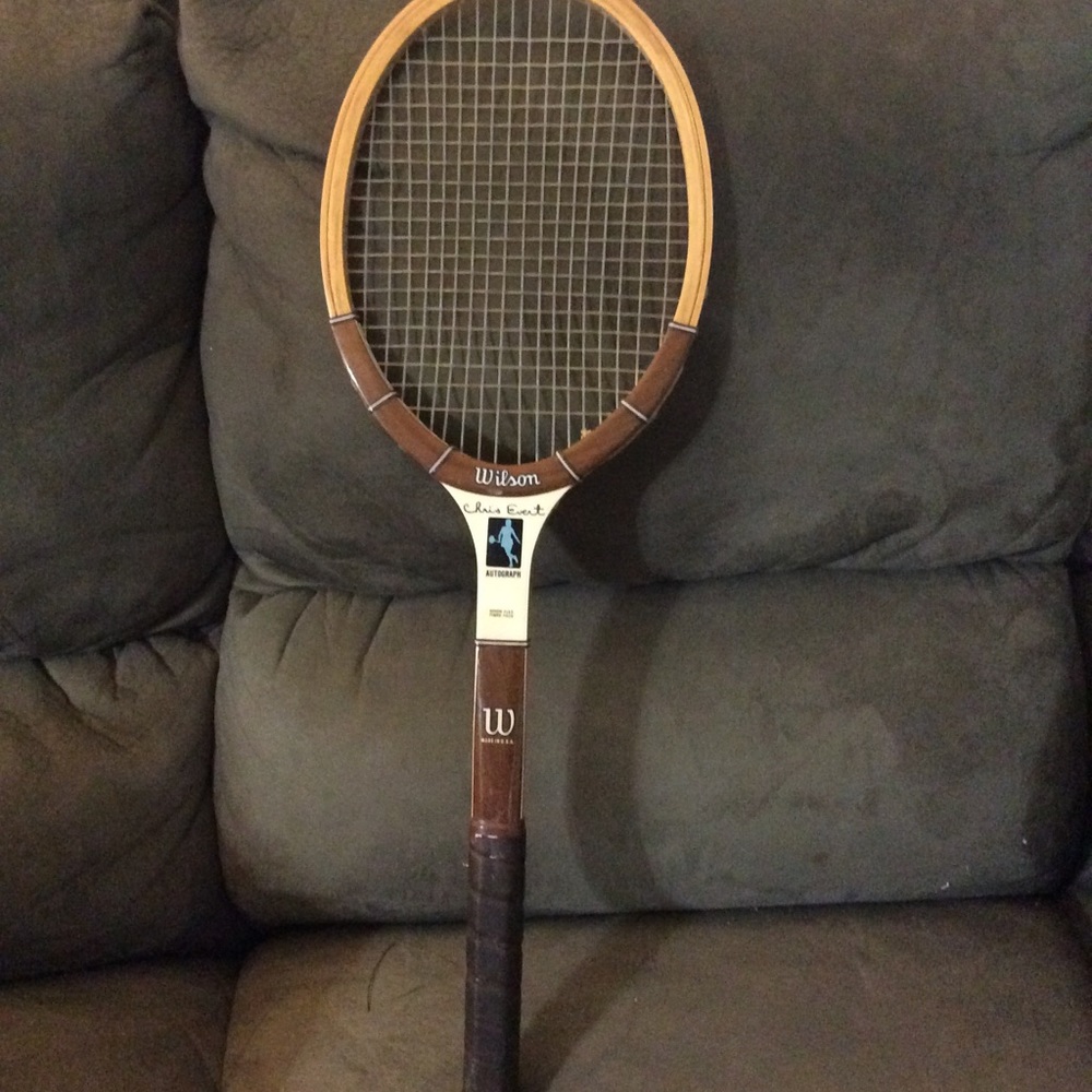 COPY - Chris Everett Endorsed Tennis Racket